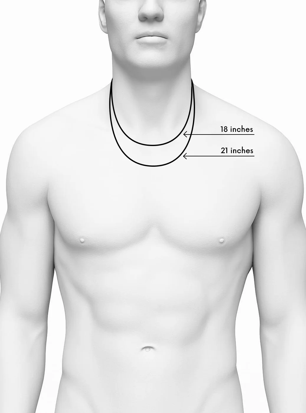 Trident Pendant with Chain - Image 6